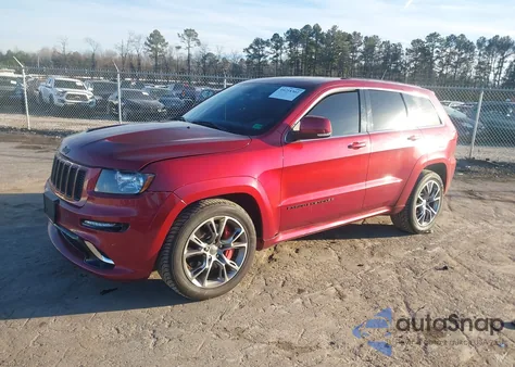 2012 Jeep Grand Cherokee Srt8 z USA, uszkodzony, nr VIN 1C4RJFDJ2CC350016